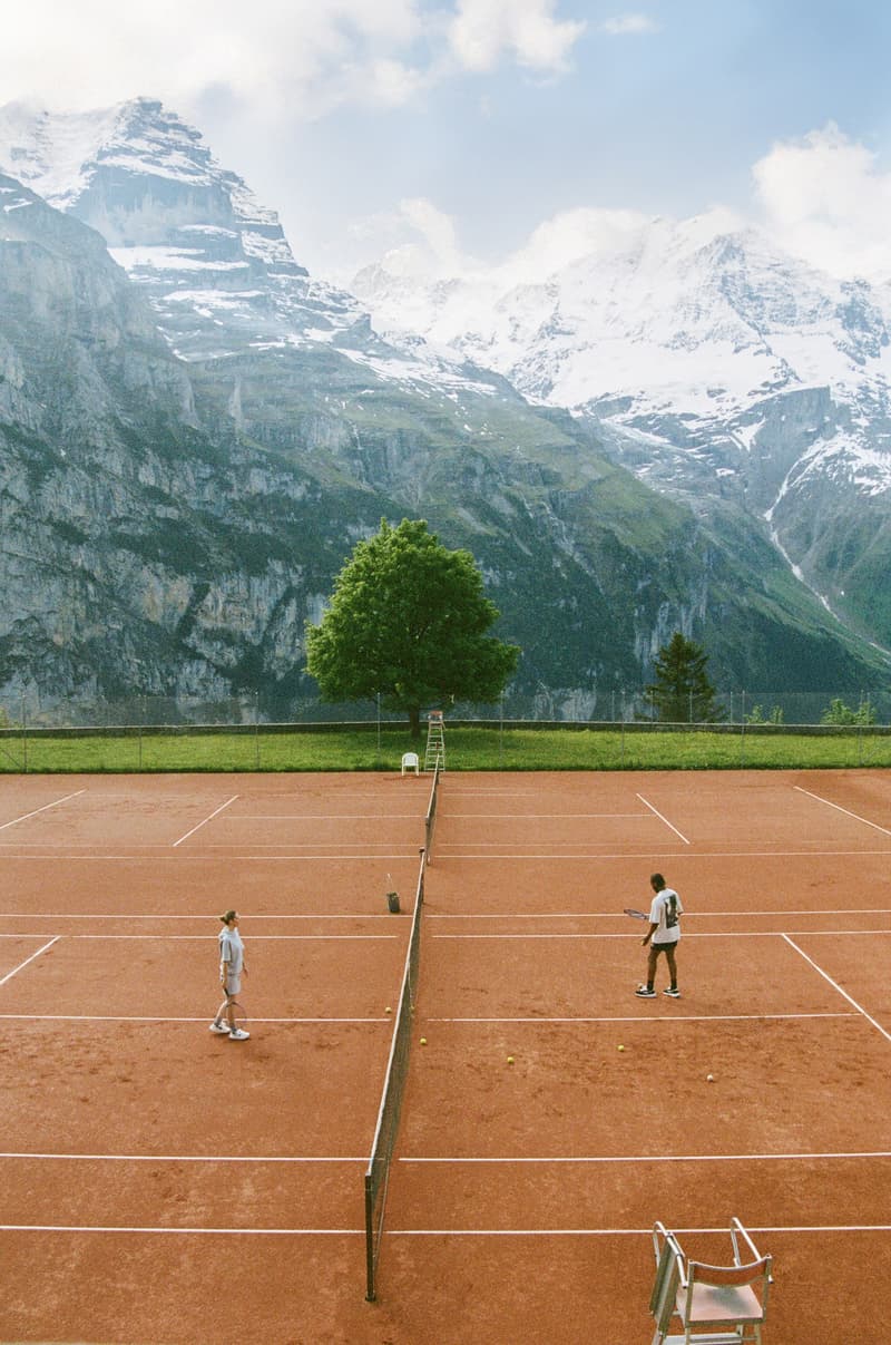 hi-tec, tennis court, sneakers, sportswear, tennis racket, girl, boy