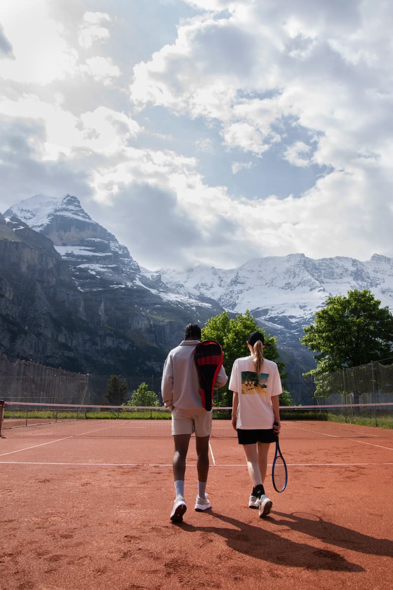 hi-tec, tennis court, sneakers, sportswear, tennis racket, girl, boy
