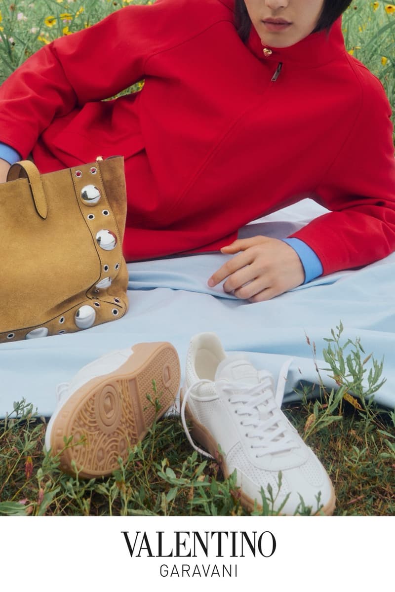 valentino, valentine's day, couples, china, suede bags, flowers, grass