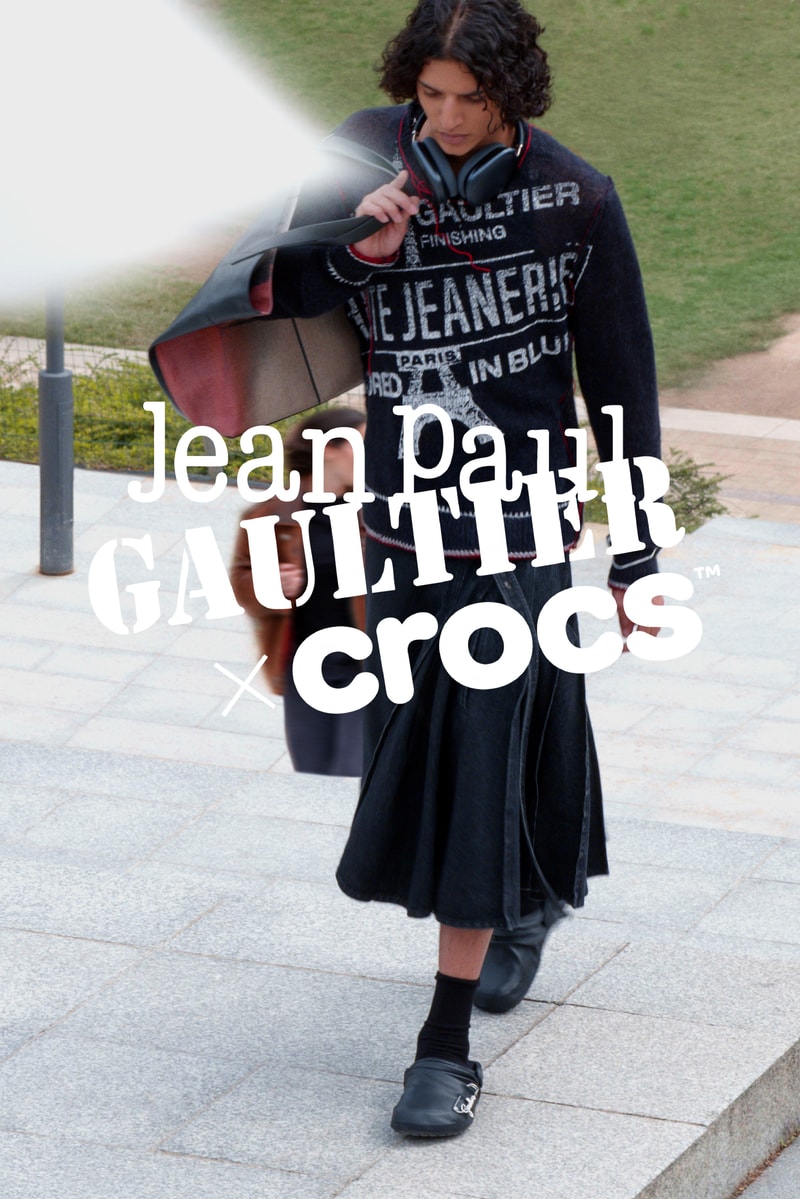 crocs, classic clogs, clog, jean paul gaultier, women, legs, street