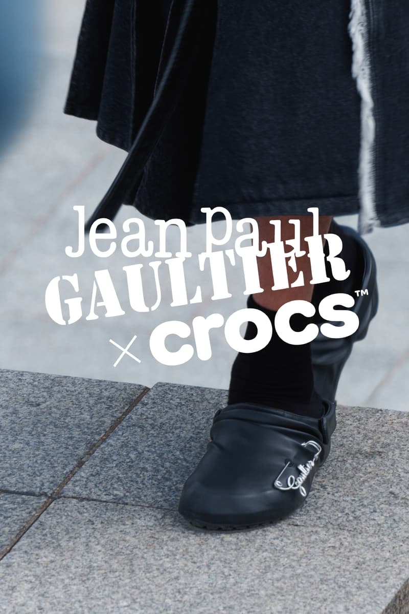 crocs, classic clogs, clog, jean paul gaultier, women, legs, street