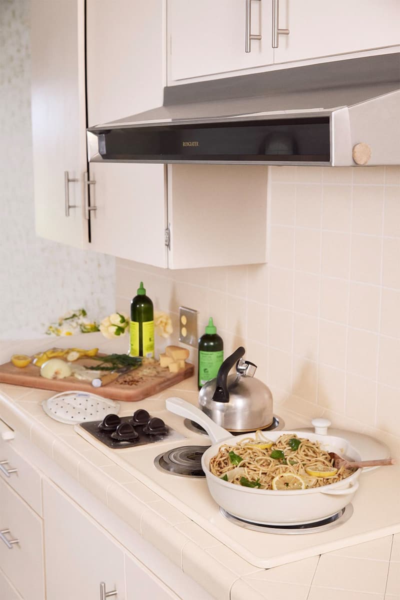 fashion, home, Sydney Lynn Carlson, for love and lemons, collaborations, kitchen, dresses, pans, table linens, vintage