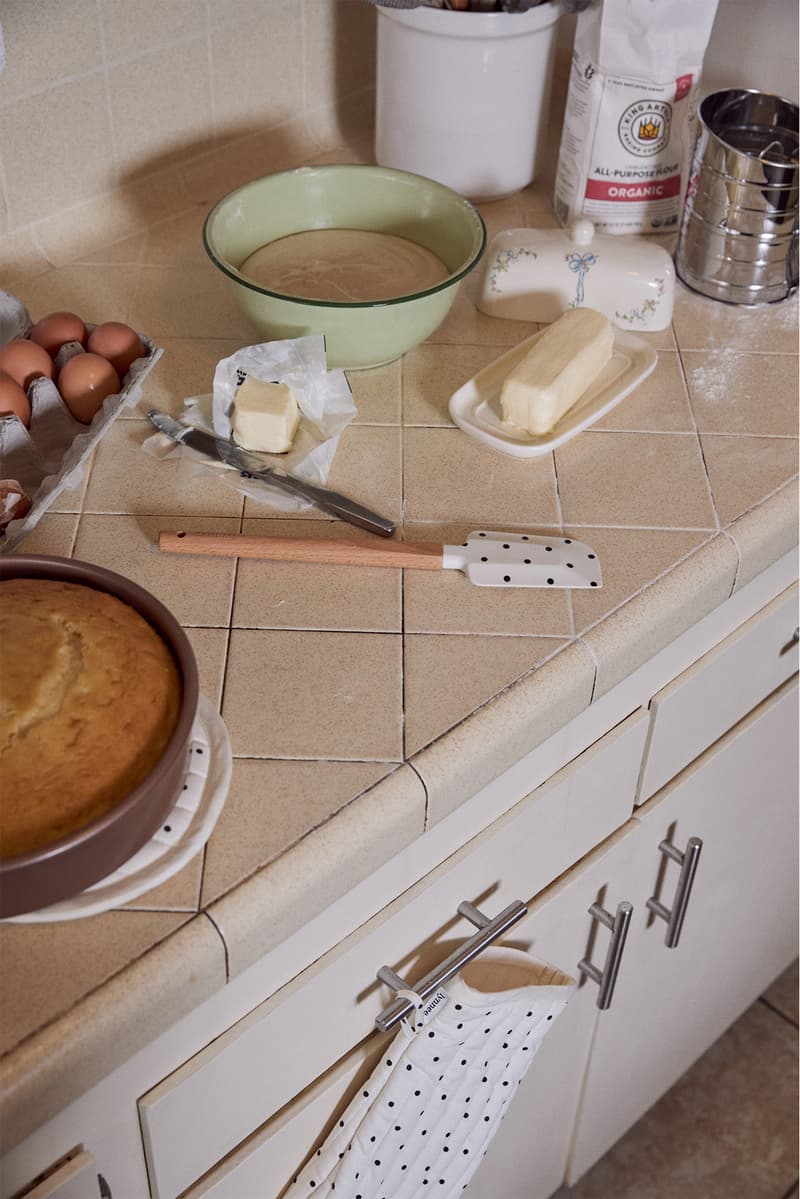 fashion, home, Sydney Lynn Carlson, for love and lemons, collaborations, kitchen, dresses, pans, table linens, vintage