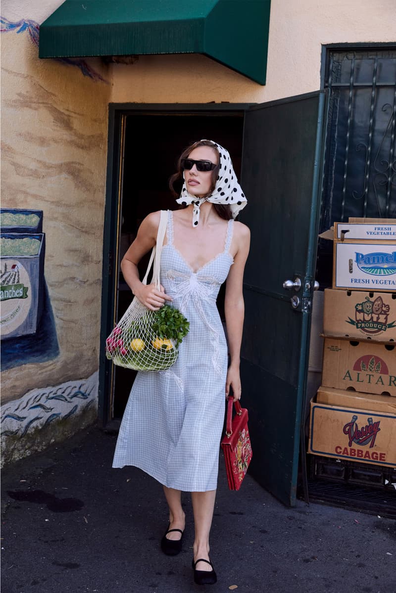 fashion, home, Sydney Lynn Carlson, for love and lemons, collaborations, kitchen, dresses, pans, table linens, vintage