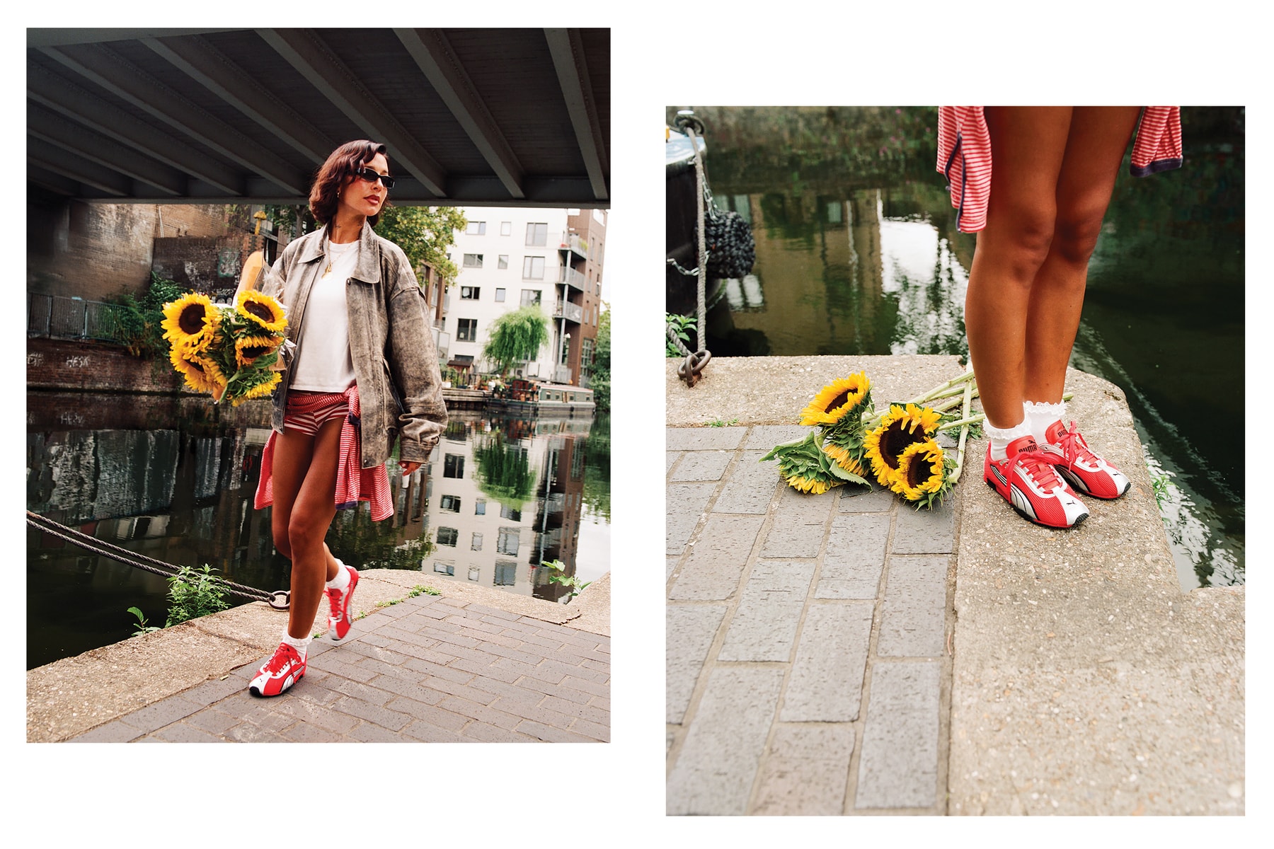 puma Parisa Louvel h-street style residency hypebae red silver sneaker OG london inspiration retro dressing mick jagger marc bolan 