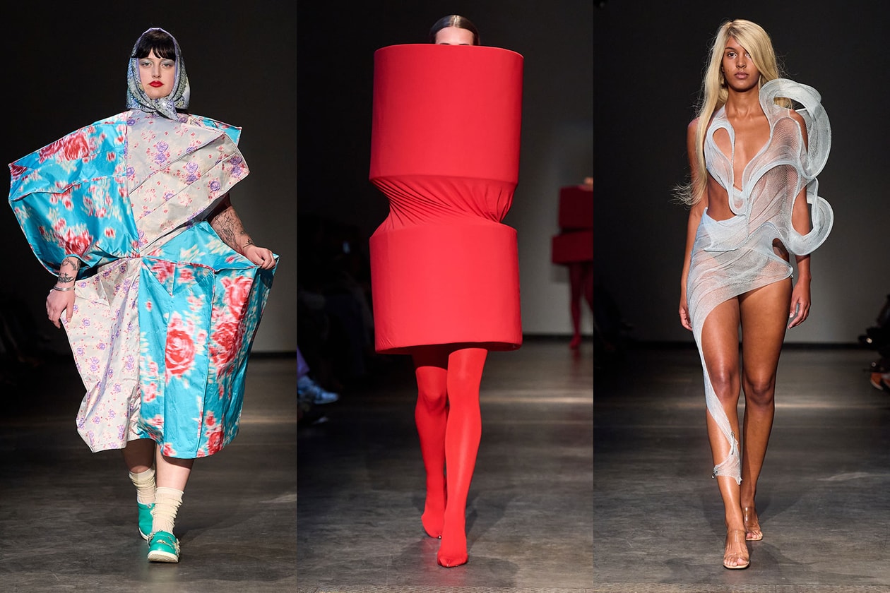 copenhagen, fashion week, han kjobenhavn, bodysuits, textiles, runways, thongs