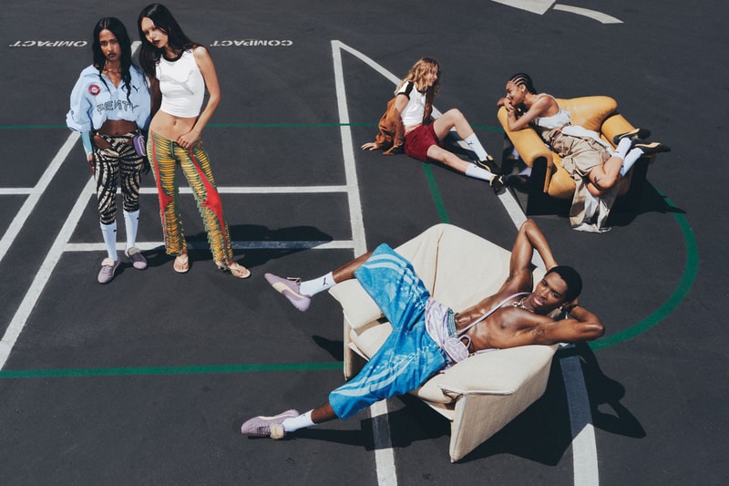 fenty x puma football soccer fashion footwear cat cleat avanti ls rihanna pocket grip bag silhouettes scarf tees t-shirt track shorts pants
