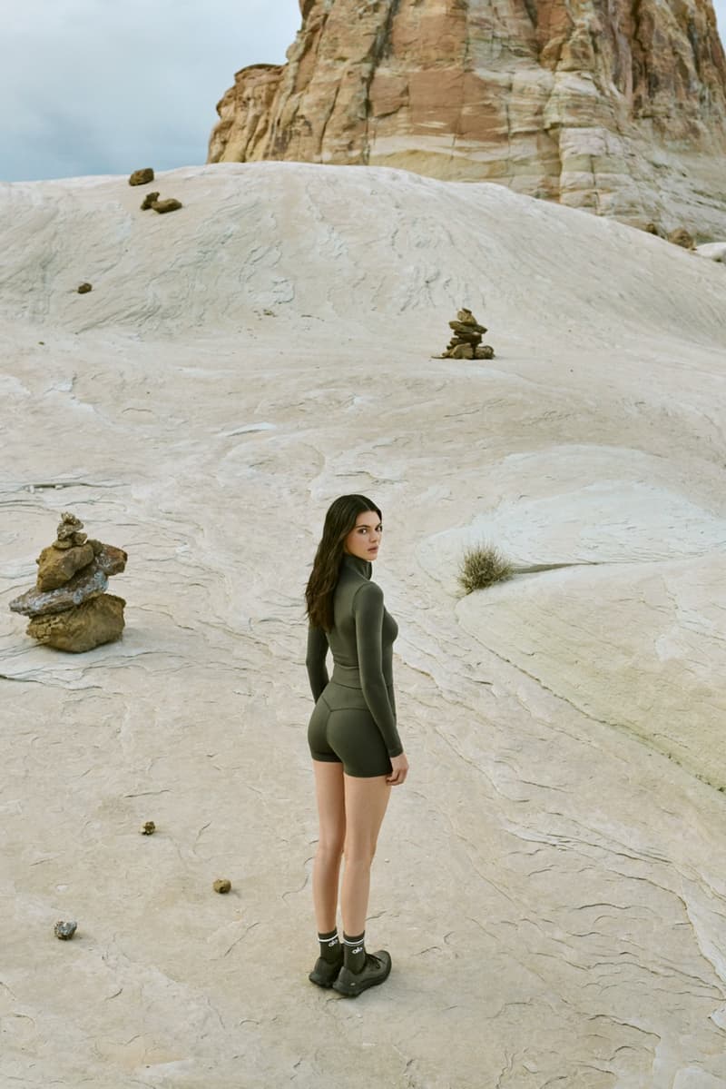 kendall jenner, alo, sports bra, bike shorts, horse, yoga, exercise, model, body