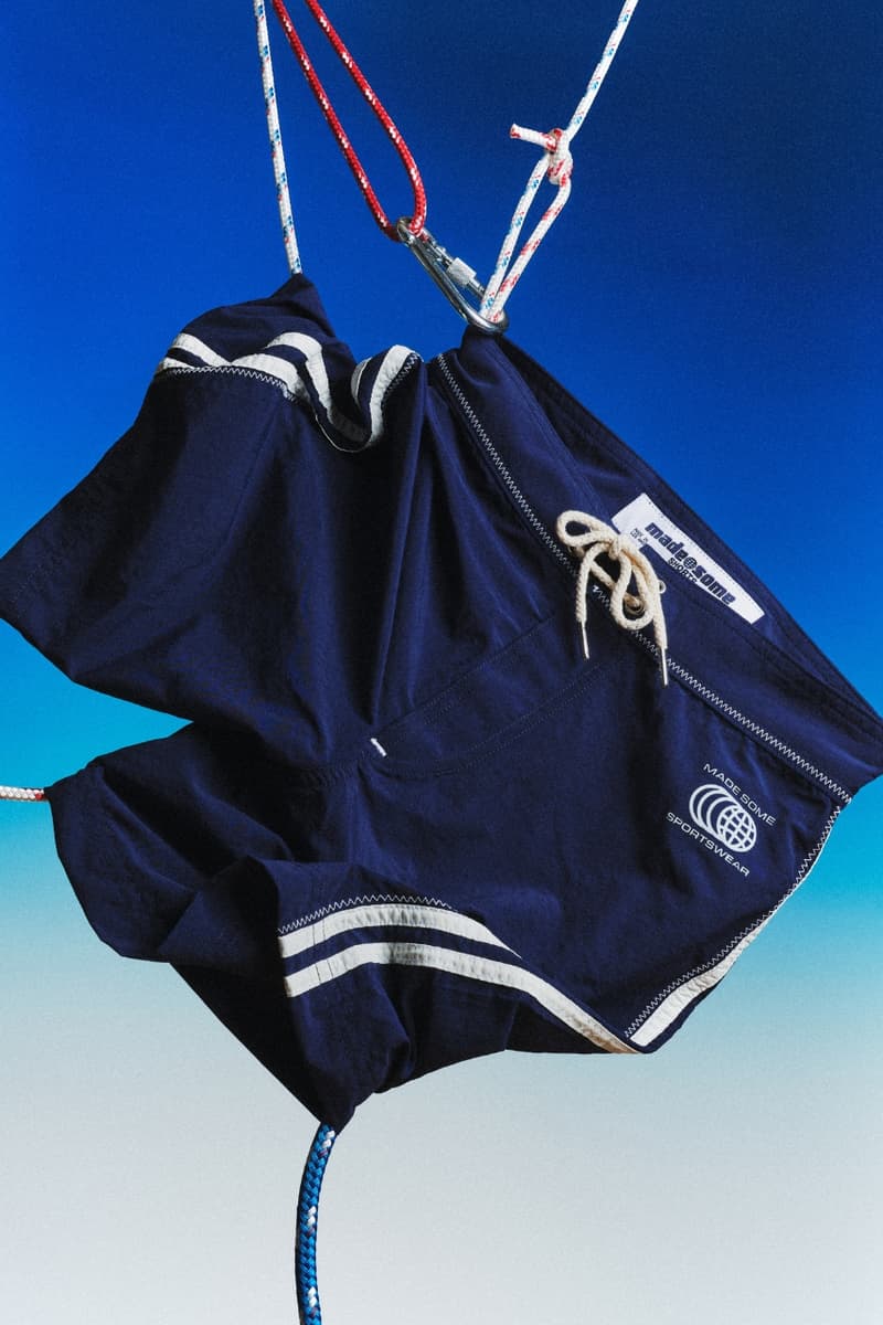 Made Some Sportswear, Vintage-inspired shorts, retro sportswear, surf shorts 