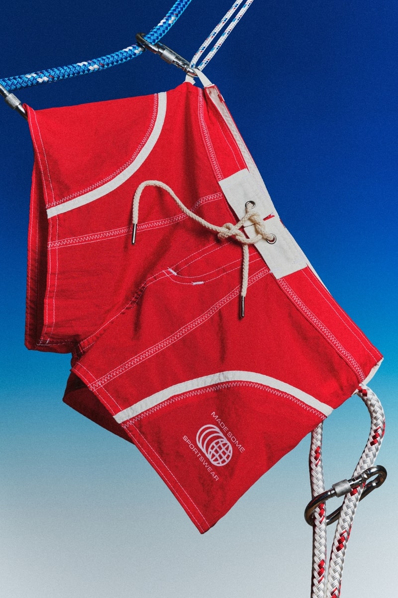 Made Some Sportswear, Vintage-inspired shorts, retro sportswear, surf shorts 
