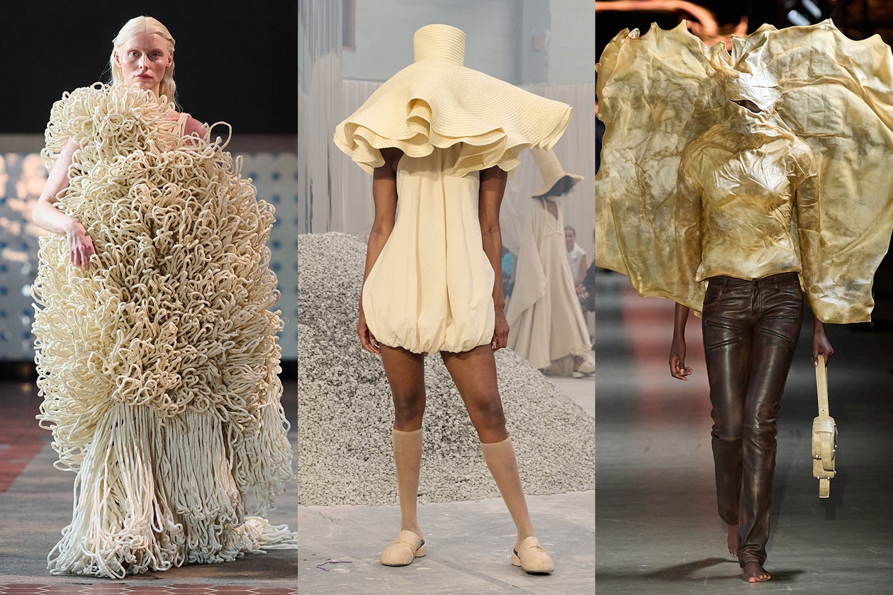 Copenhagen 天橋、3D 列印人字拖、飄浮領帶、模特兒等