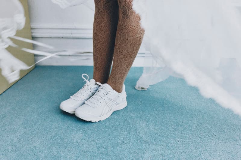 griff, asics, sneakers, girl, music artist, blue carpet, dresses, movement