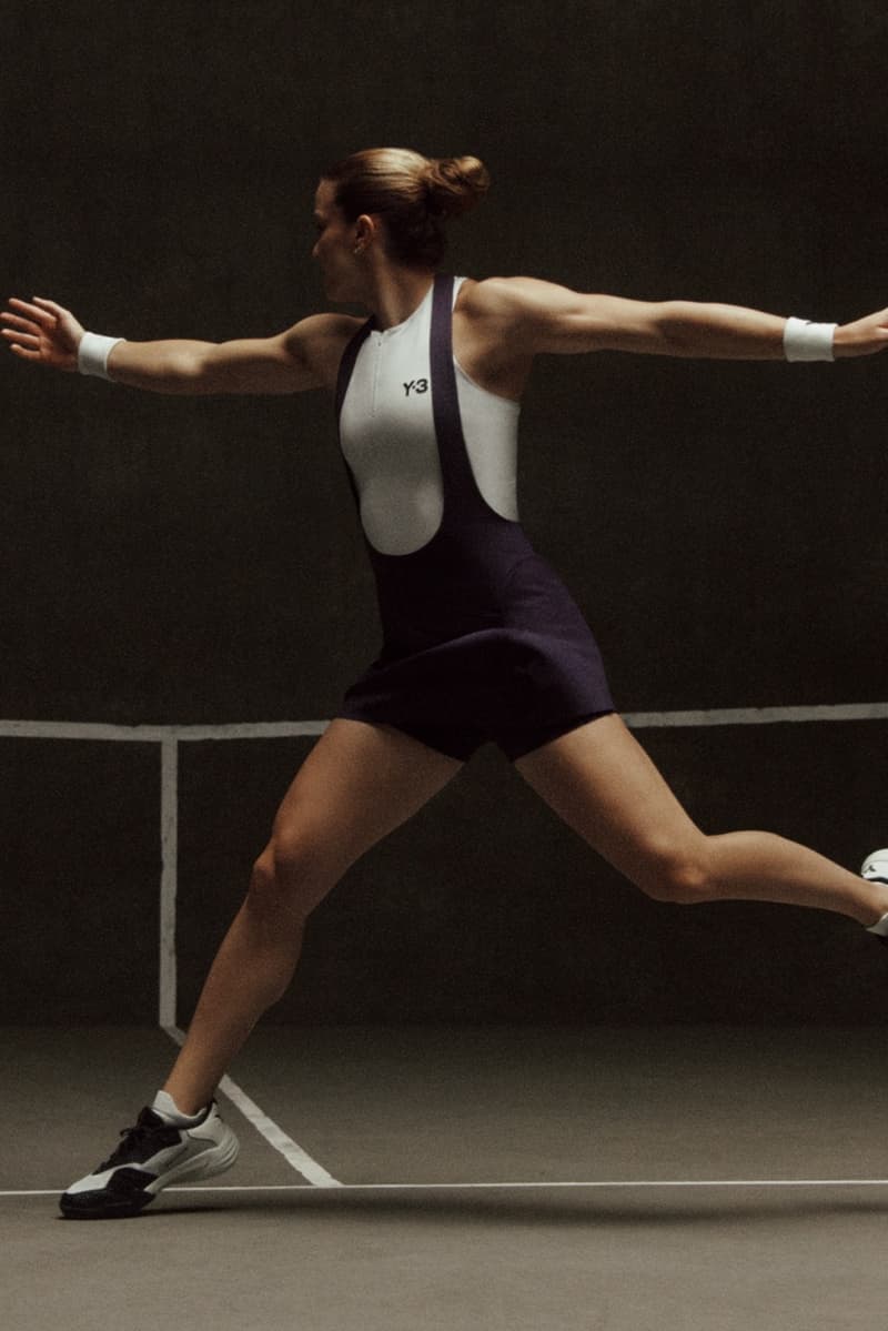 y-3, adidas, tennis, sports, court, dresses, unitard, sweatbands, wristbands, 