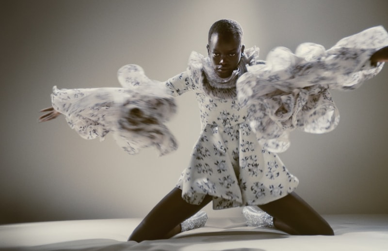 alex consani, mcqueen, fall winter, dresses, gowns, model