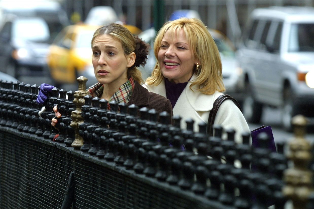 Kim Cattrall、Sex and the City、Samantha Jones、Carrie Bradshaw