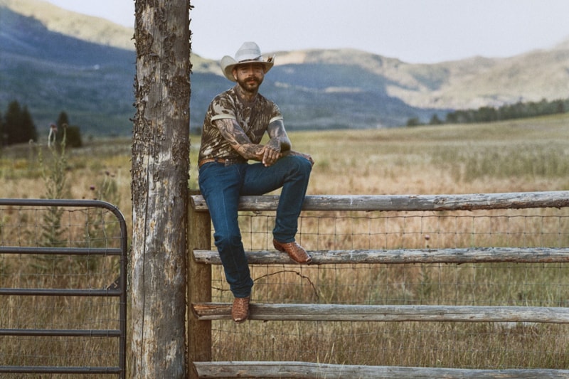 post malone, skims, camo, men, underwear, boxers, horse, cowboy hat
