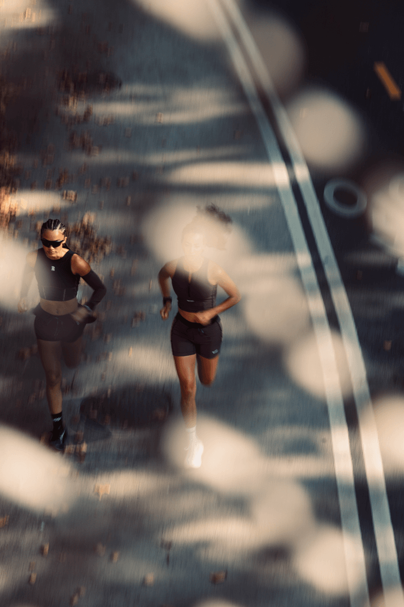 bandit running, fall, athleisure, sports bras, shorts, women, athletes