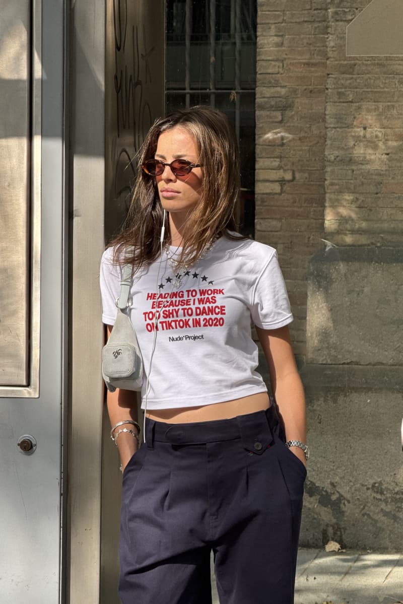 nude project, workwear, girl, office, fans