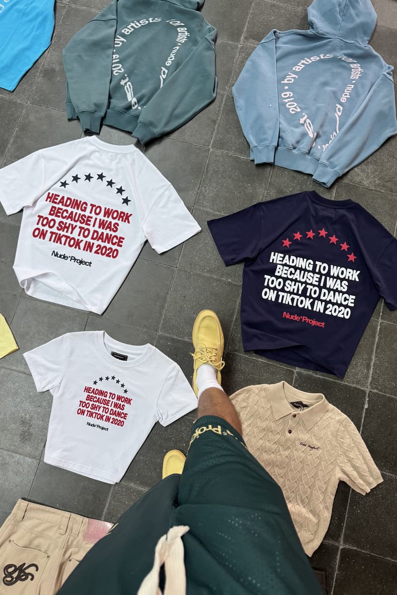 nude project, workwear, girl, office, fans