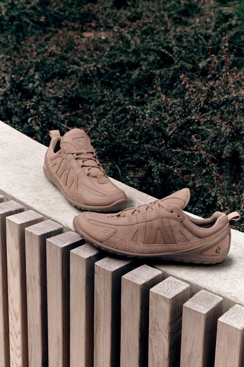 ecco chloe sevigny natacha ramsay-levi walking shoes sneakers autumn winter 2025 aw25 fall release drop biom technology performance ready tech-driven sneakerina lace up criss cross trendy viral