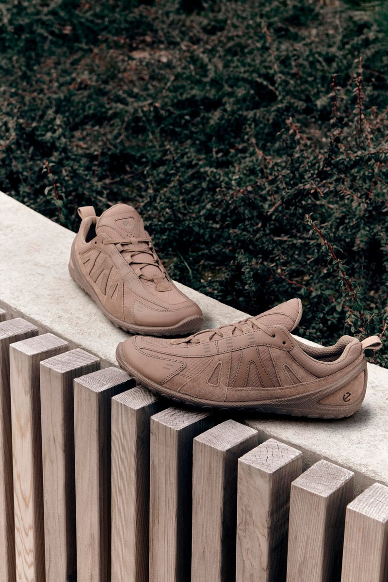 ecco chloe sevigny natacha ramsay-levi walking shoes sneakers autumn winter 2025 aw25 fall release drop biom technology performance ready tech-driven sneakerina lace up criss cross trendy viral