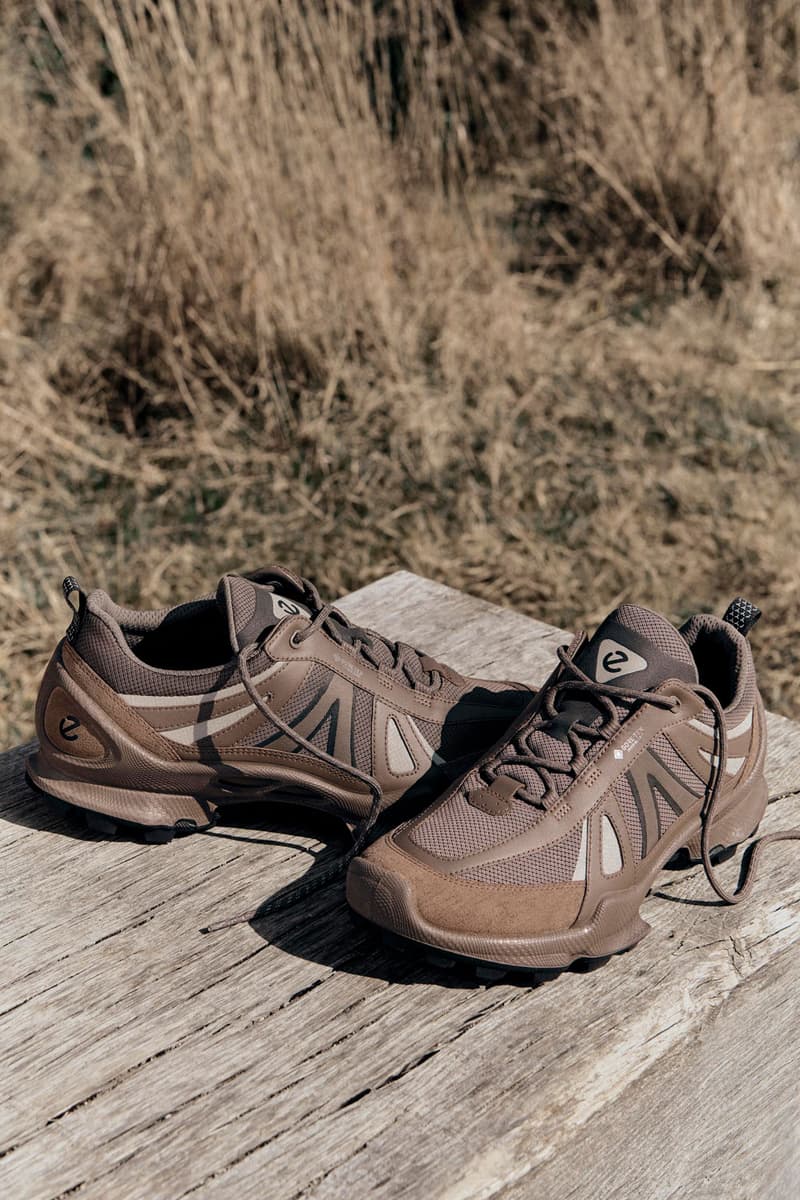 ecco chloe sevigny natacha ramsay-levi walking shoes sneakers autumn winter 2025 aw25 fall release drop biom technology performance ready tech-driven sneakerina lace up criss cross trendy viral