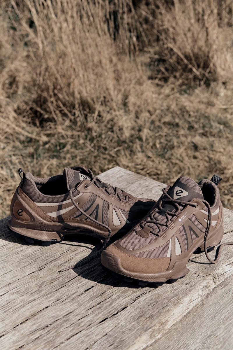ecco chloe sevigny natacha ramsay-levi walking shoes sneakers autumn winter 2025 aw25 fall release drop biom technology performance ready tech-driven sneakerina lace up criss cross trendy viral
