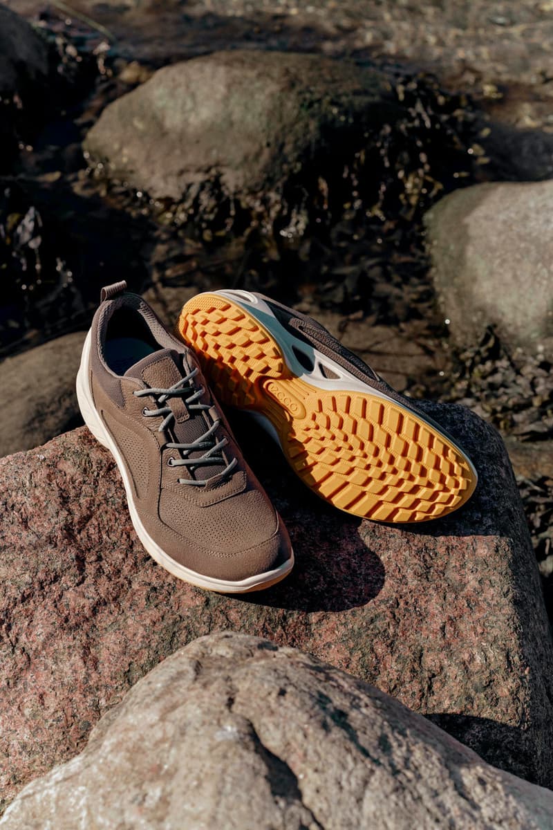 ecco chloe sevigny natacha ramsay-levi walking shoes sneakers autumn winter 2025 aw25 fall release drop biom technology performance ready tech-driven sneakerina lace up criss cross trendy viral