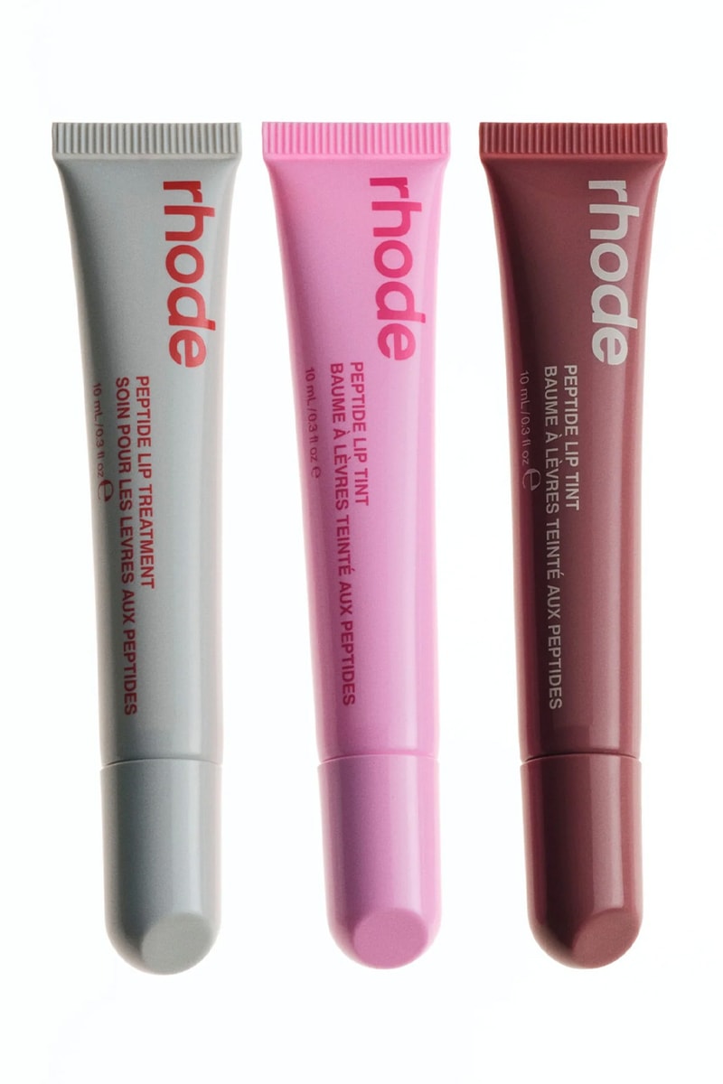 Rhode, Hailey Bieber, Peptide Lip, Restock, Strawberry Glaze, Jelly Bean, Salty Tan