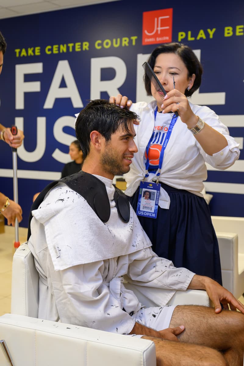 Julien Farel Salon, US Open, Coco Gauff, Hair, Nails, Tennis