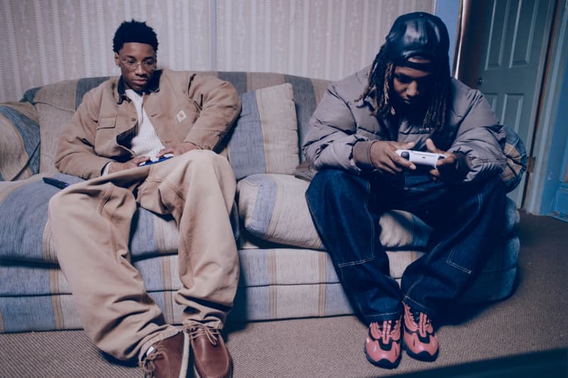 carhartt wip fall winter 2025 campaign lookbook Daniel Derro Regan Ben Dorado atlanta workwear video OG Michigan jacket chore jacket fleeces 