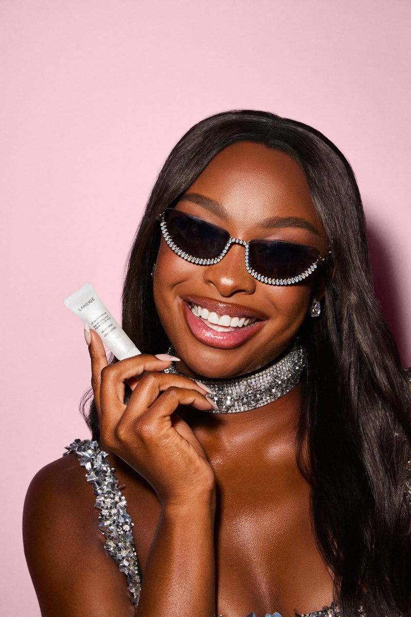 Coco Jones, Laneige, Stardust Lip Glowy Balm, K-Beauty, Lip Balms