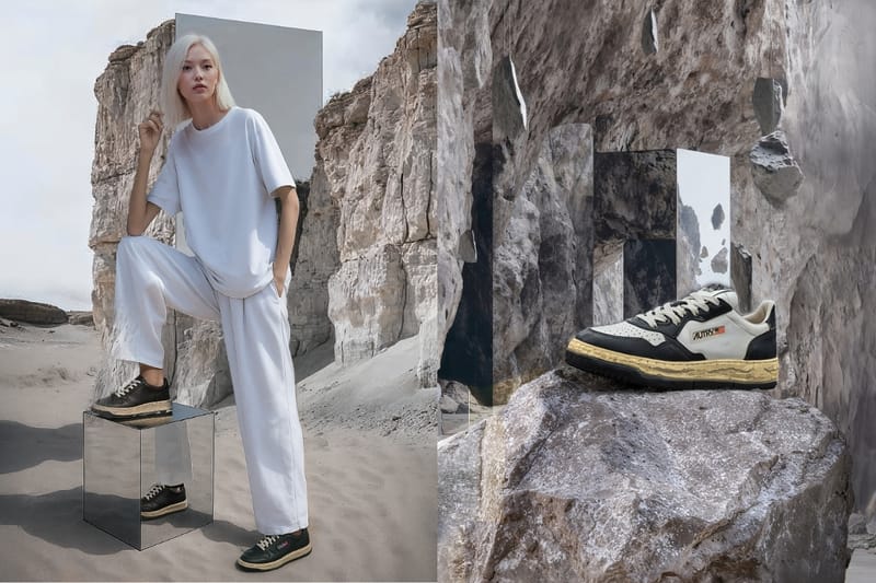 Autry and Maison MIHARA YASUHIRO Drop The General Scale Sneakers