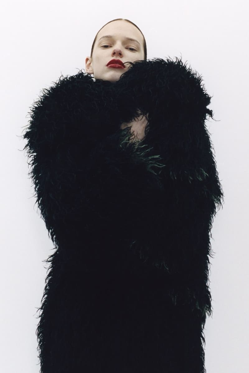 jakke, faux fur coats, mongolian coat, faux leather, red furry jacket, bodycon dress