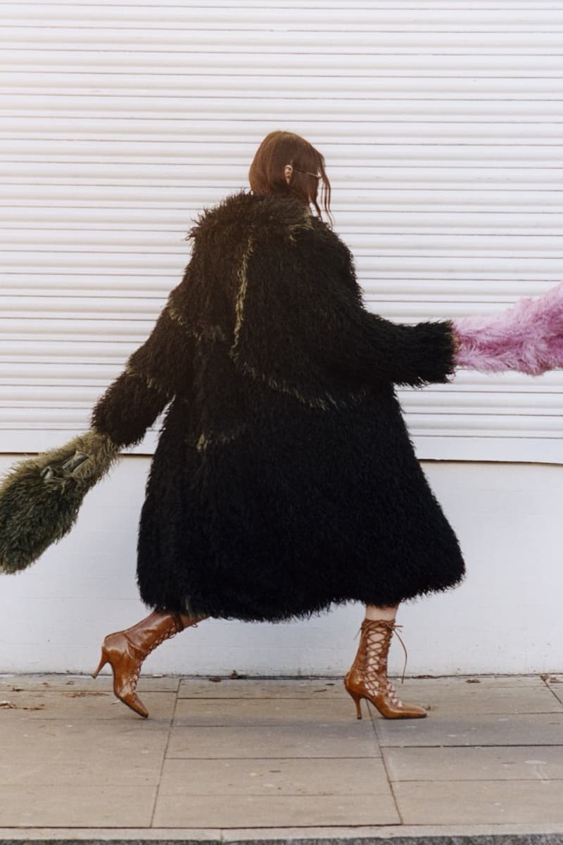 jakke, faux fur coats, mongolian coat, faux leather, red furry jacket, bodycon dress