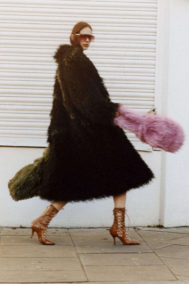 jakke, faux fur coats, mongolian coat, faux leather, red furry jacket, bodycon dress