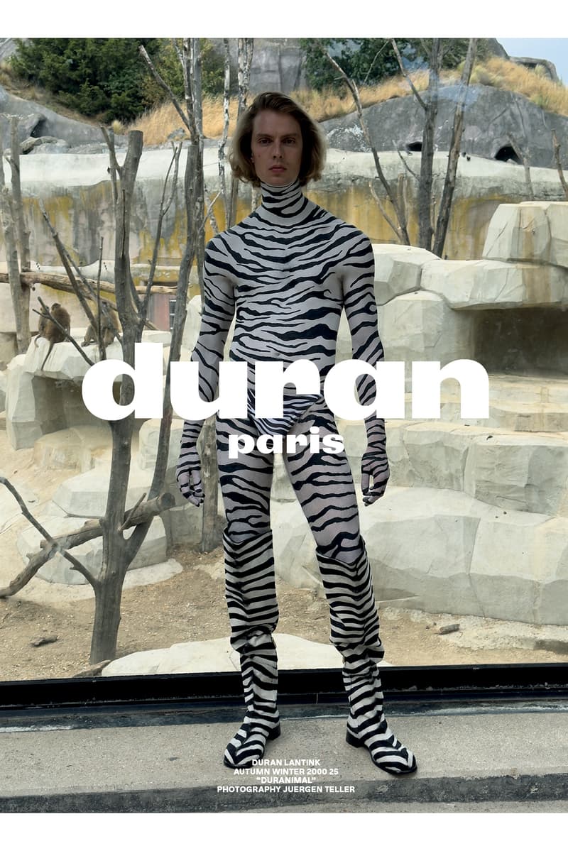 duran lantink, alex consani, animal print, zebra, prosthetic breasts