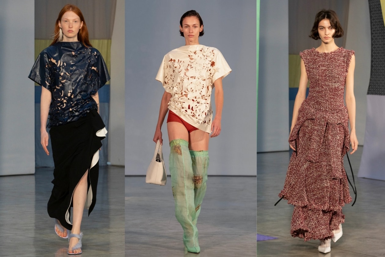 new york fashion week, spring summer, grace ling, collina strada, proenza schouler, women, bikinis, runways