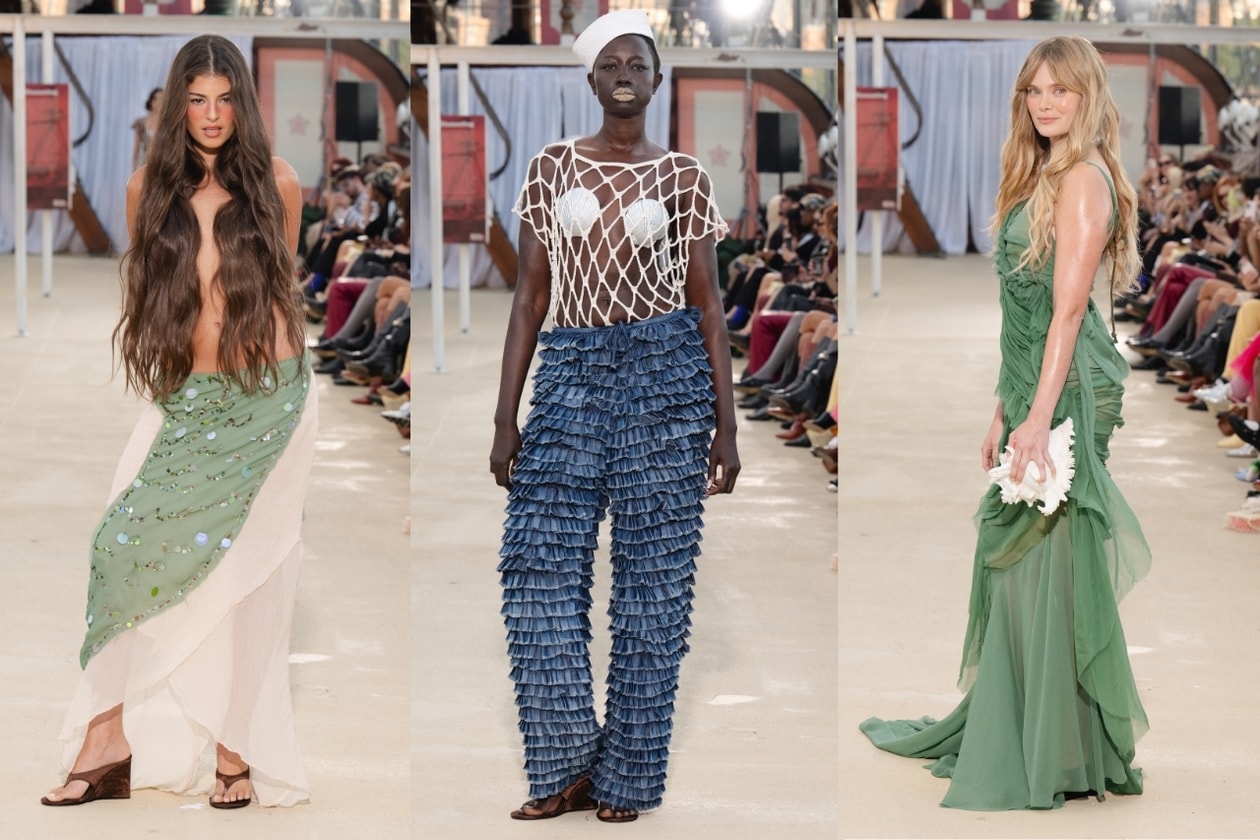 new york fashion week, spring summer, grace ling, collina strada, proenza schouler, women, bikinis, runways