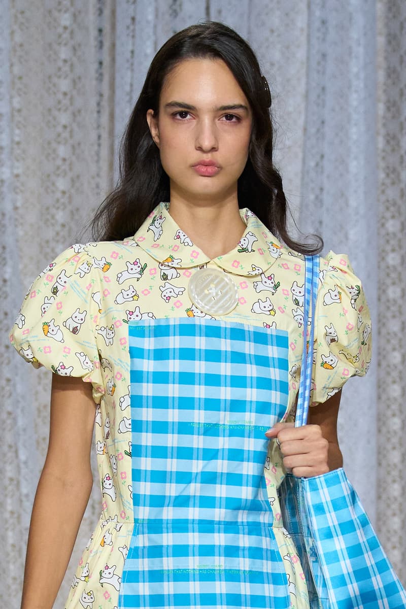 Sandy Liang, SS26, New York Fashion Week, Runway Beauty, Charlie Riddle, Stila Cosmetics, Beauty of Joseon, Makeup, Skincare, Clean Girl