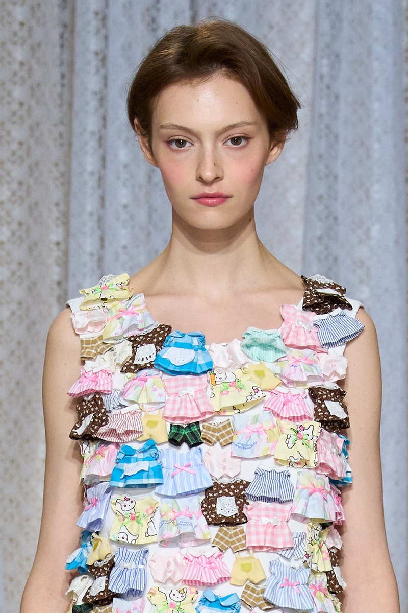 Sandy Liang, SS26, New York Fashion Week, Runway Beauty, Charlie Riddle, Stila Cosmetics, Beauty of Joseon, Makeup, Skincare, Clean Girl