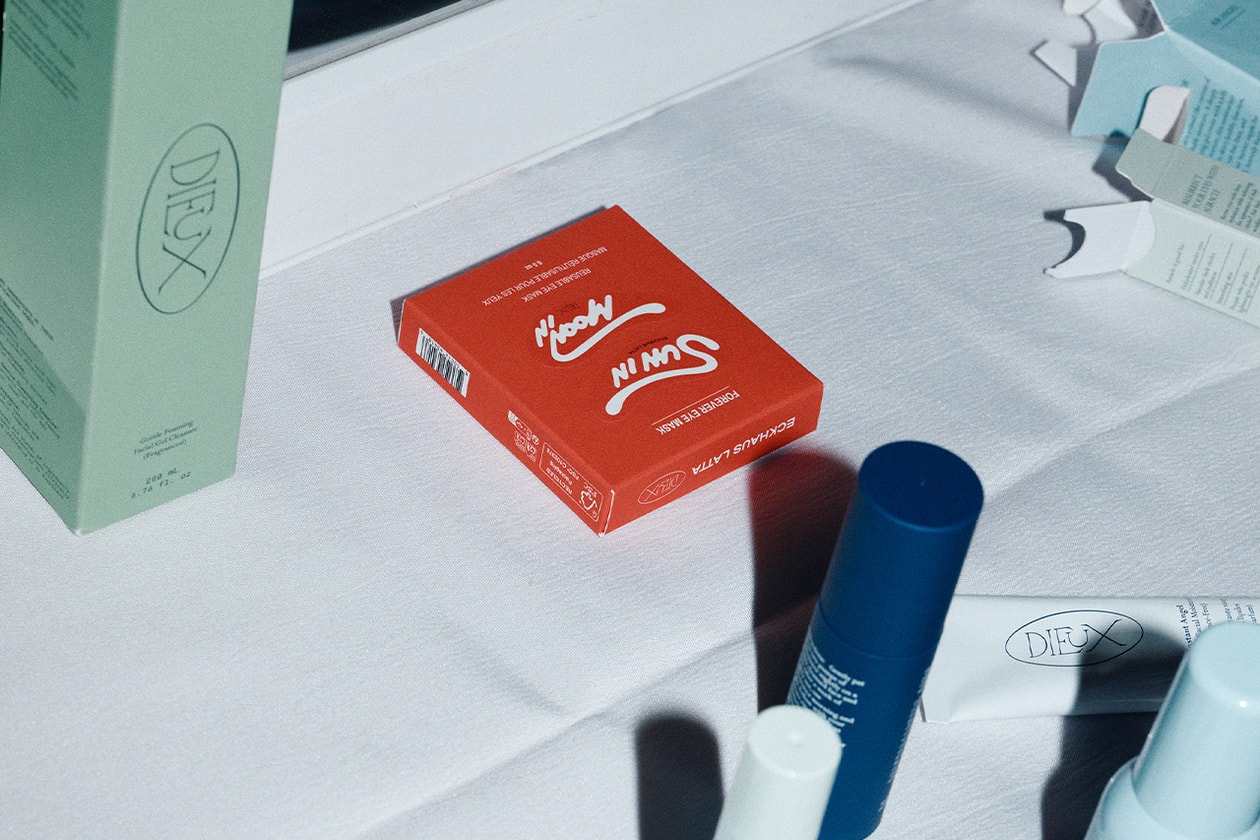 Dieux, Eckhaus Latta SS26, NYFW, New York Fashion Week, Forever Eye Mask, Skincare, Runway Beauty, Interview, Charlotte Palermino, Joyce de Lemos