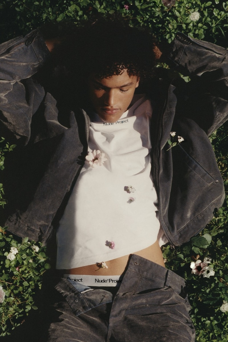 nude project, gardening, models, naked, watering can, garden, jumpers, shirts