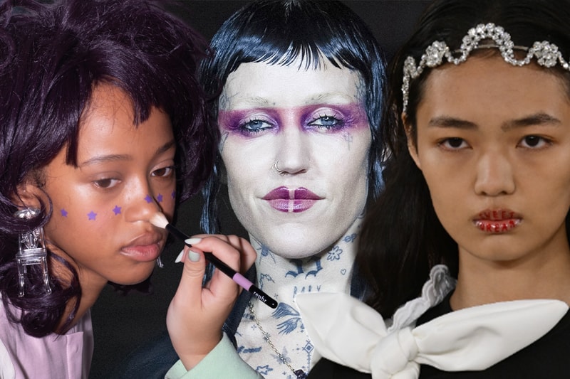New York Fashion Week, London Fashion Week, SS26, Makeup, Runway Beauty, Luar, Isamaya Ffrench, Kim Shui, Eckhaus Latta, Elena Velez, Skincare, Dieux