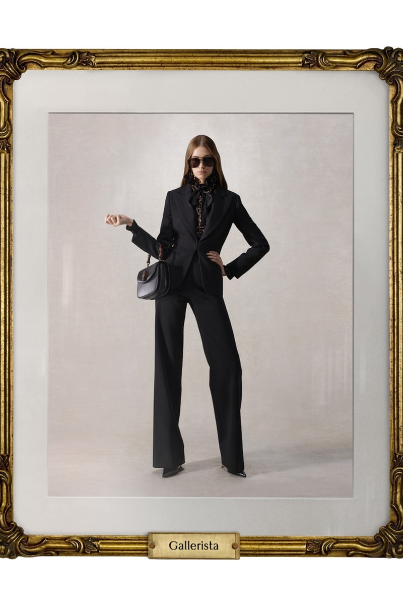 demna, gucci, characters, campaign, trench coats, leather jackets, bags, gg monogram