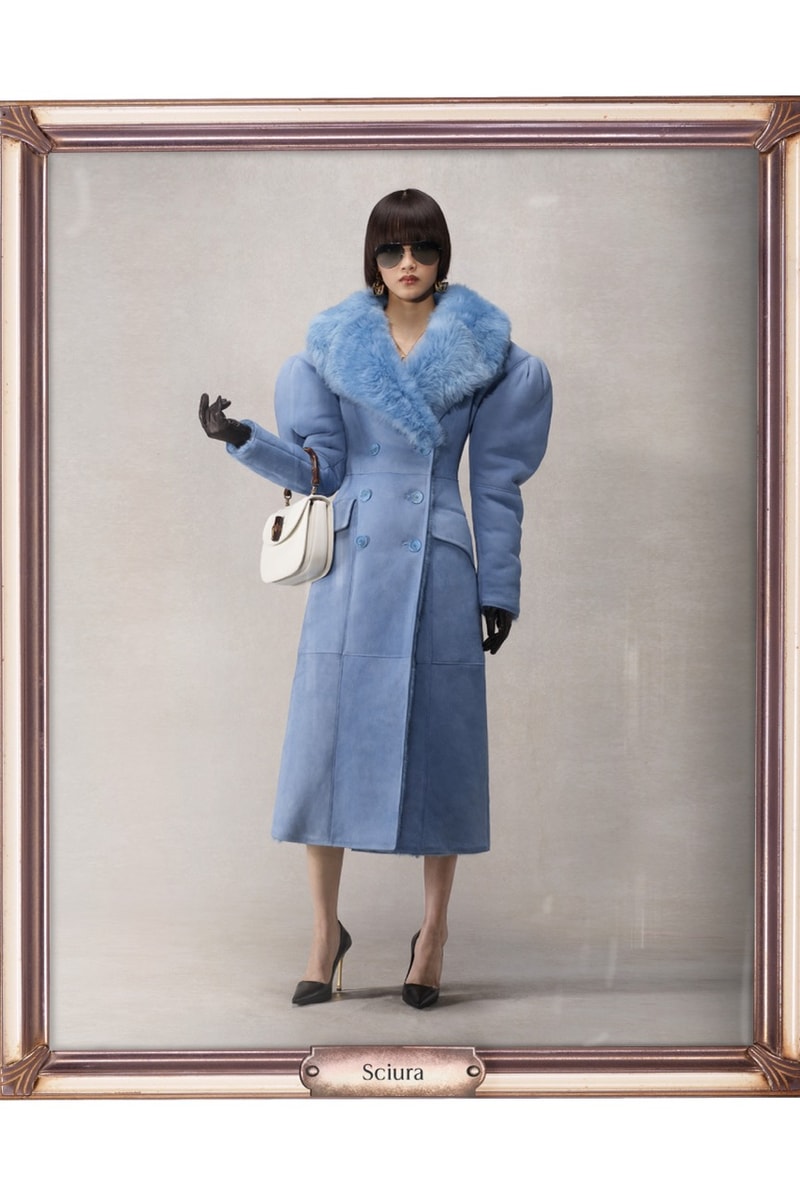 demna, gucci, characters, campaign, trench coats, leather jackets, bags, gg monogram