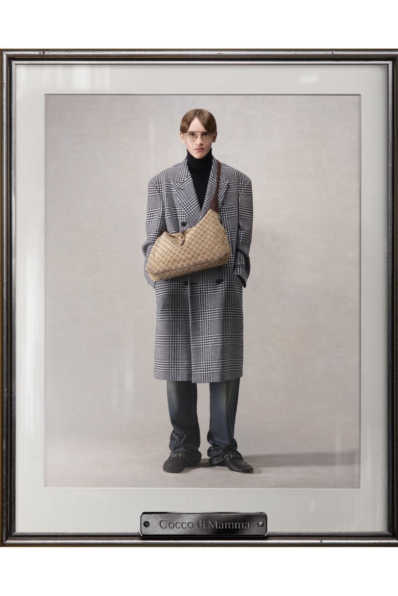 demna, gucci, characters, campaign, trench coats, leather jackets, bags, gg monogram