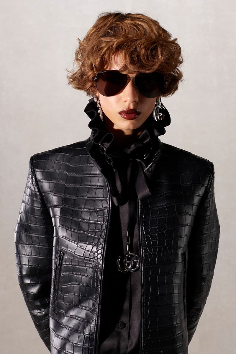 demna, gucci, characters, campaign, trench coats, leather jackets, bags, gg monogram