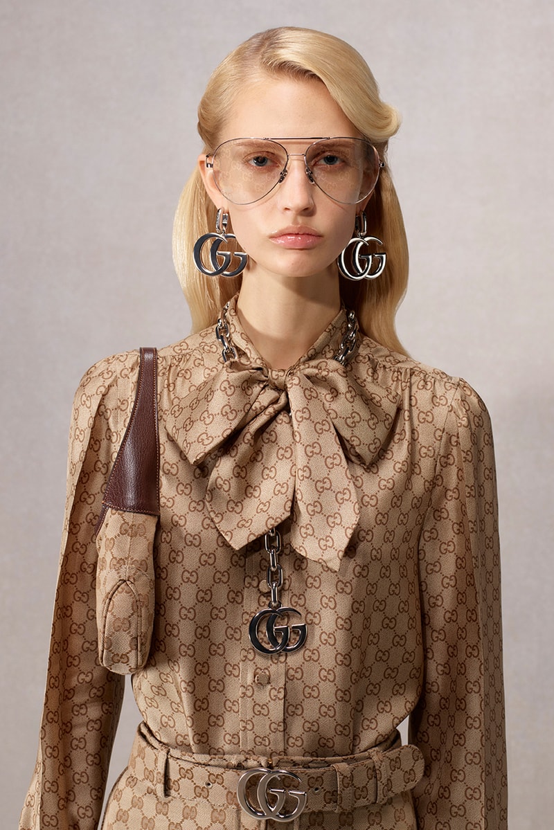 demna, gucci, characters, campaign, trench coats, leather jackets, bags, gg monogram