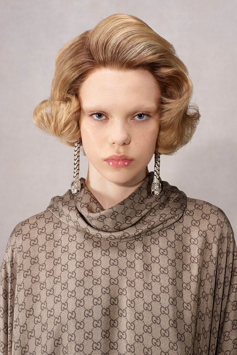 demna, gucci, characters, campaign, trench coats, leather jackets, bags, gg monogram